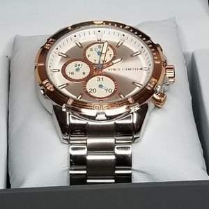 🆕️💥Vince Camuto Stainless Steel 2 tones Watch